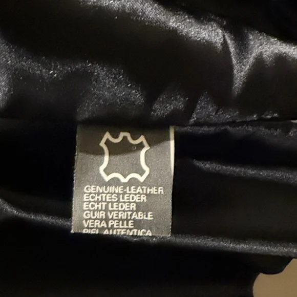 Black Leather Jacket - Picture 4 of 5